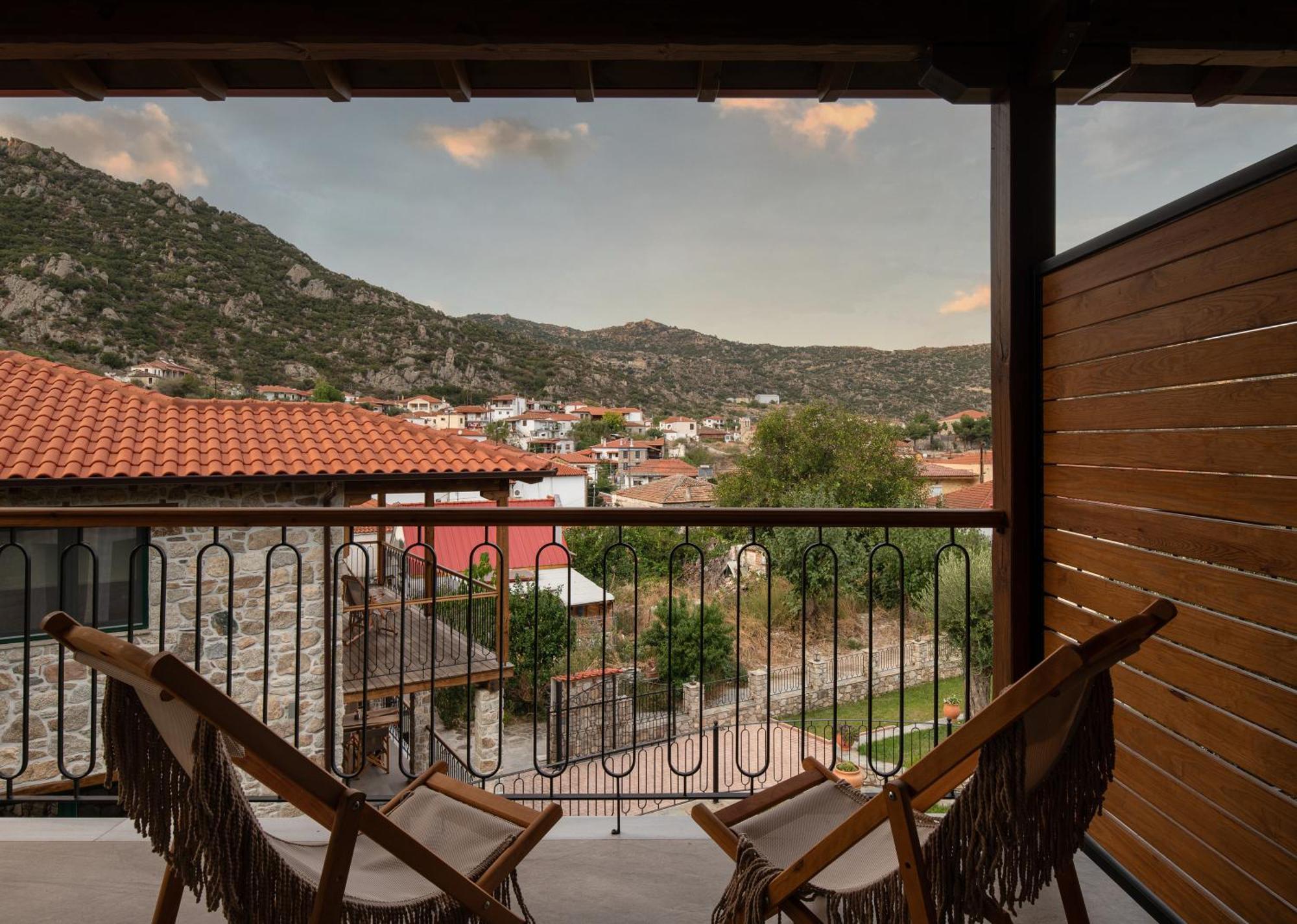 Lithos Villas Apollon Сикия Экстерьер фото