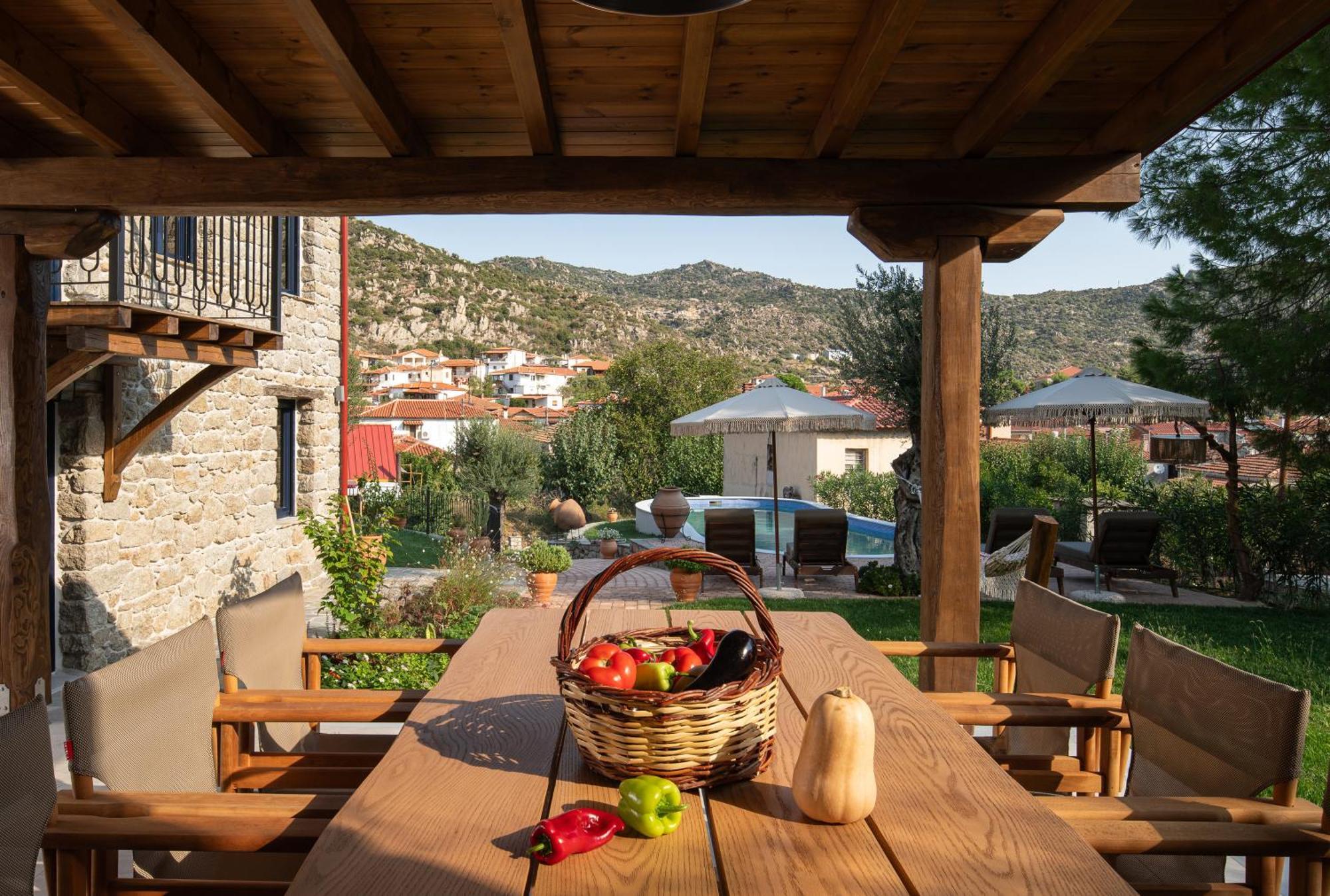 Lithos Villas Apollon Сикия Экстерьер фото
